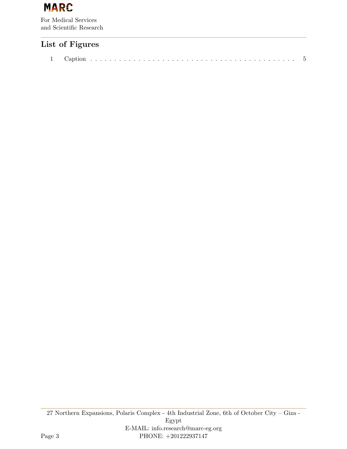 Bioinformatics lab report with signature page LaTeX template, page 3 of 9