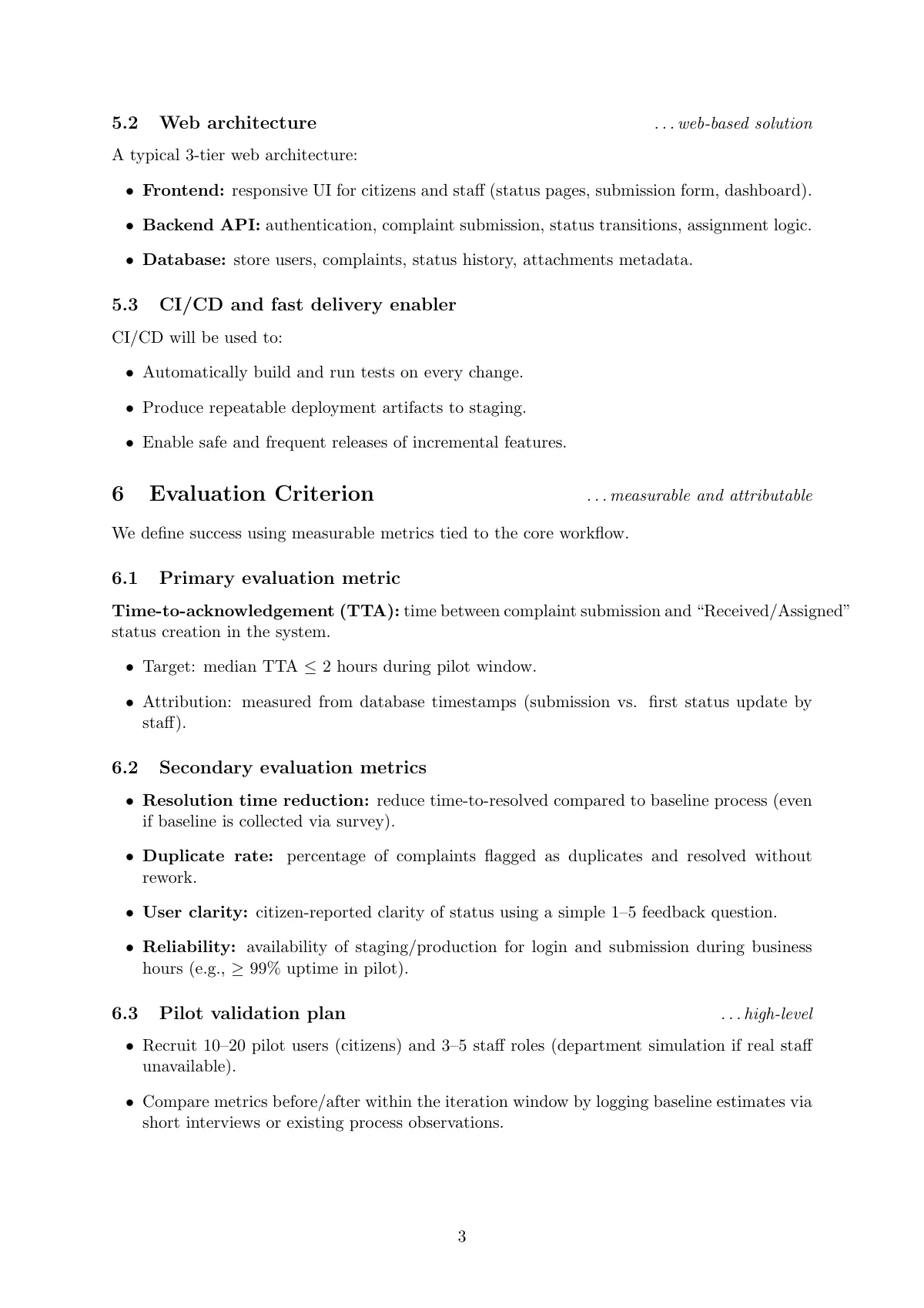 UCS503P project proposal LaTeX template, page 3 of 5