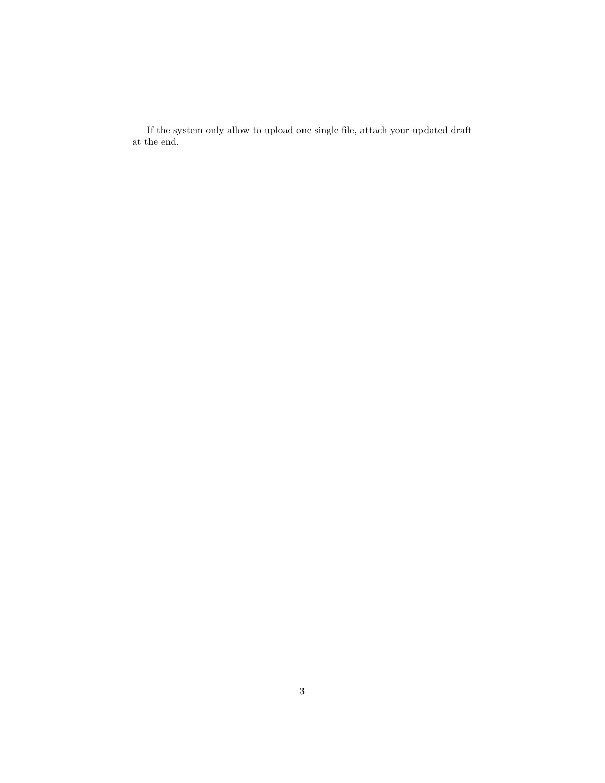Revision cover letter for a resubmitted paper LaTeX template, page 3 of 3