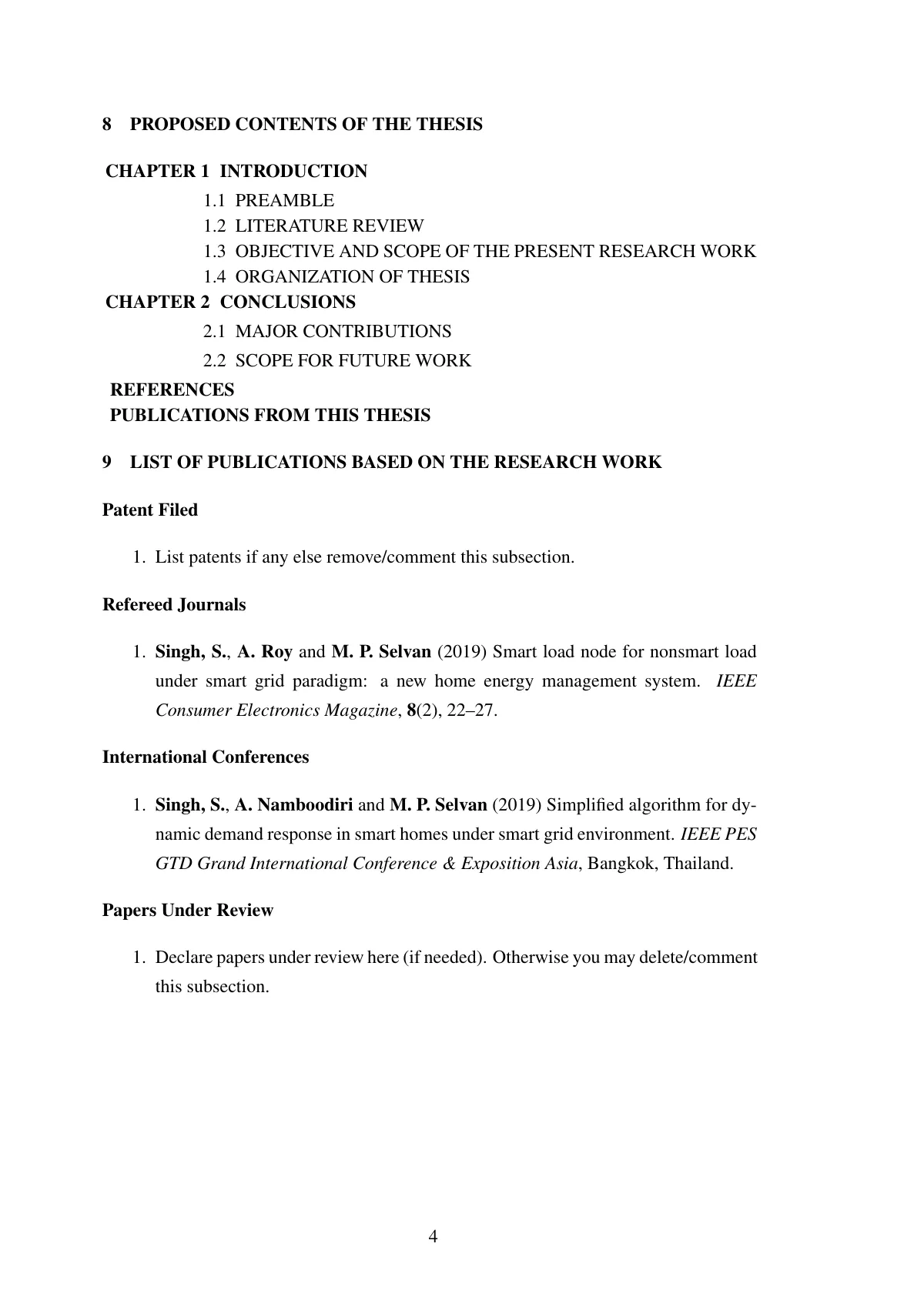 LaTeX-Vorlage PhD-Synopsis, NIT Tiruchirappalli, Seite 5 von 5