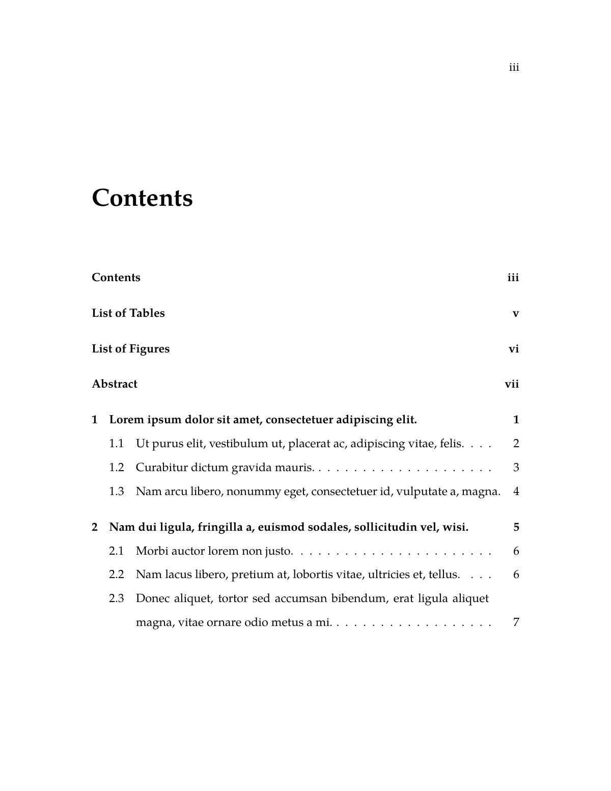 University of Wisconsin–Madison dissertation LaTeX template, page 5 of 20