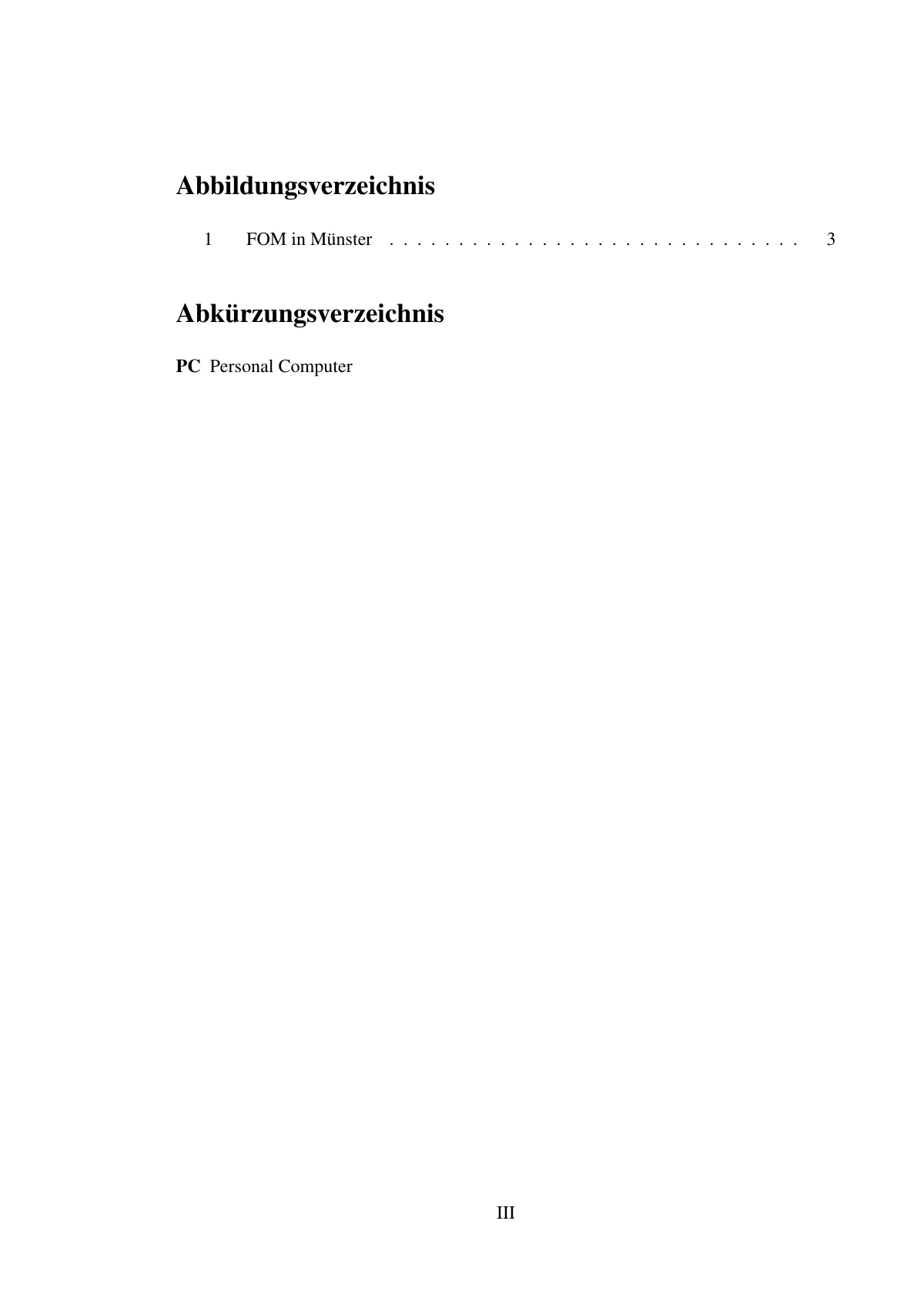 LaTeX-Vorlage Seminararbeit, FOM Hochschule, Seite 3 von 12