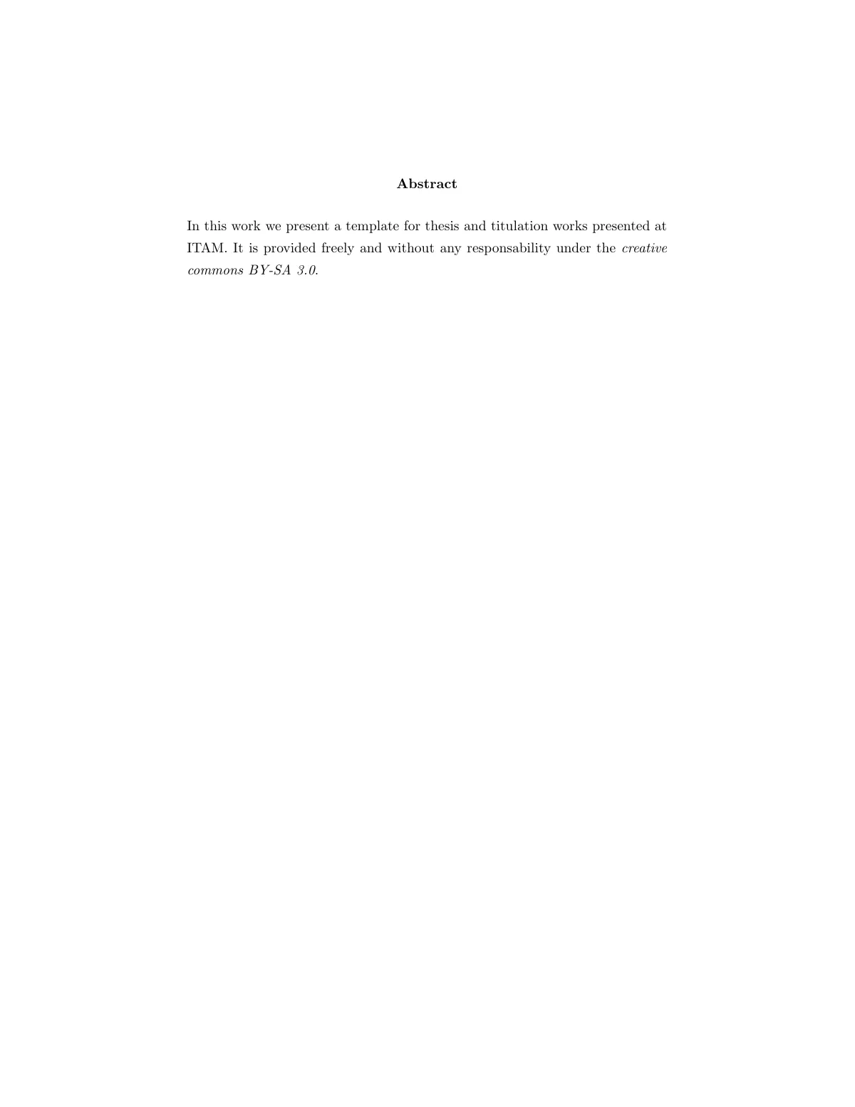 ITAM thesis and tesina, Spanish LaTeX template, page 4 of 12
