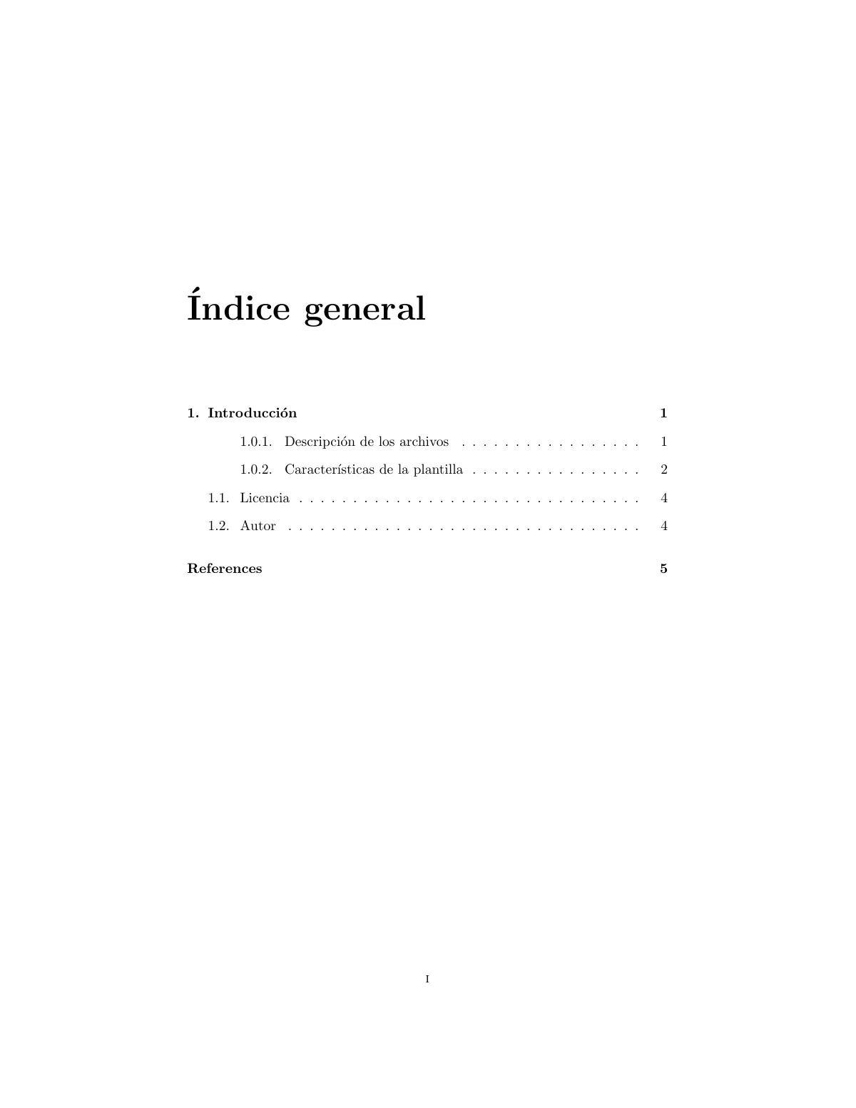 ITAM thesis and tesina, Spanish LaTeX template, page 5 of 12