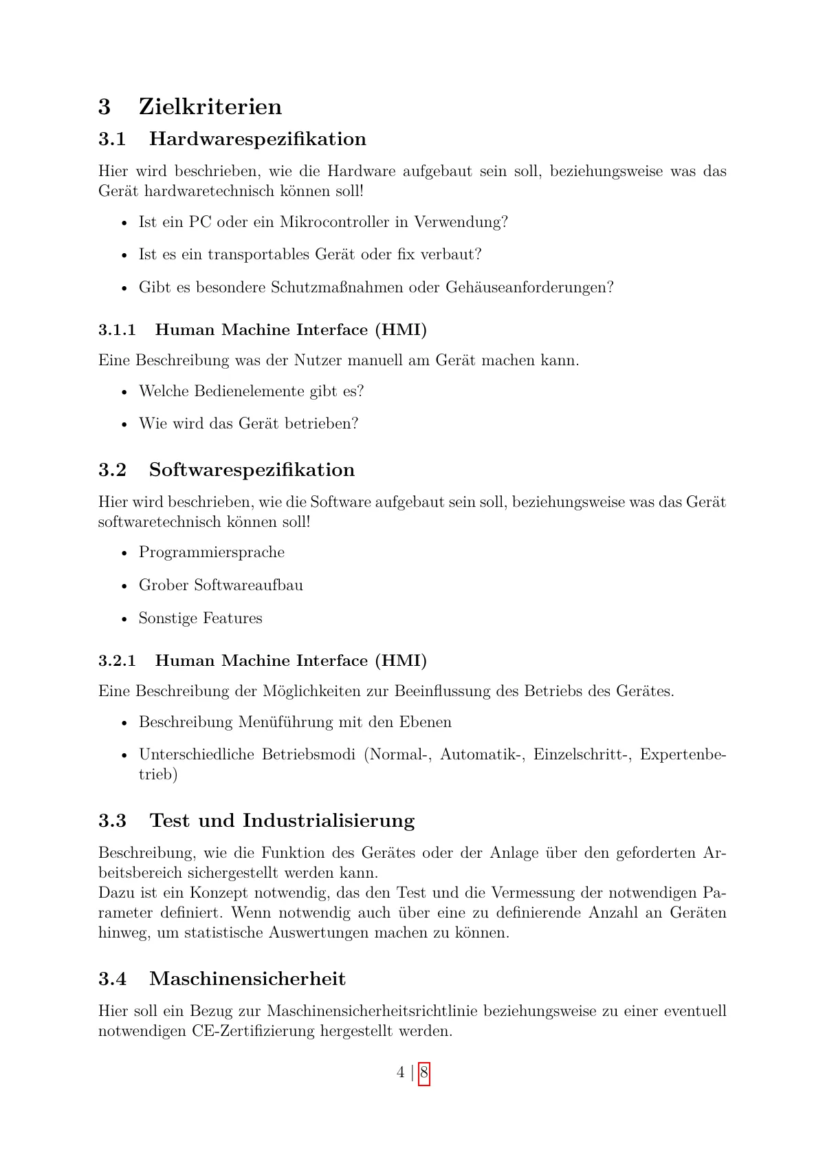 LaTeX-mallen Specifikation för tekniskt examensarbete vid HTL Weiz, sida 5 av 9