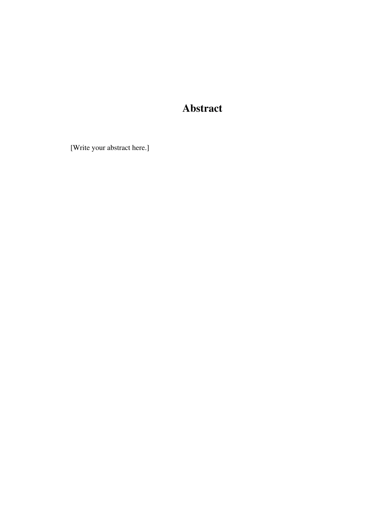 Plantilla de LaTeX Tesis doctoral, Sheffield Hallam University, página 4 de 25