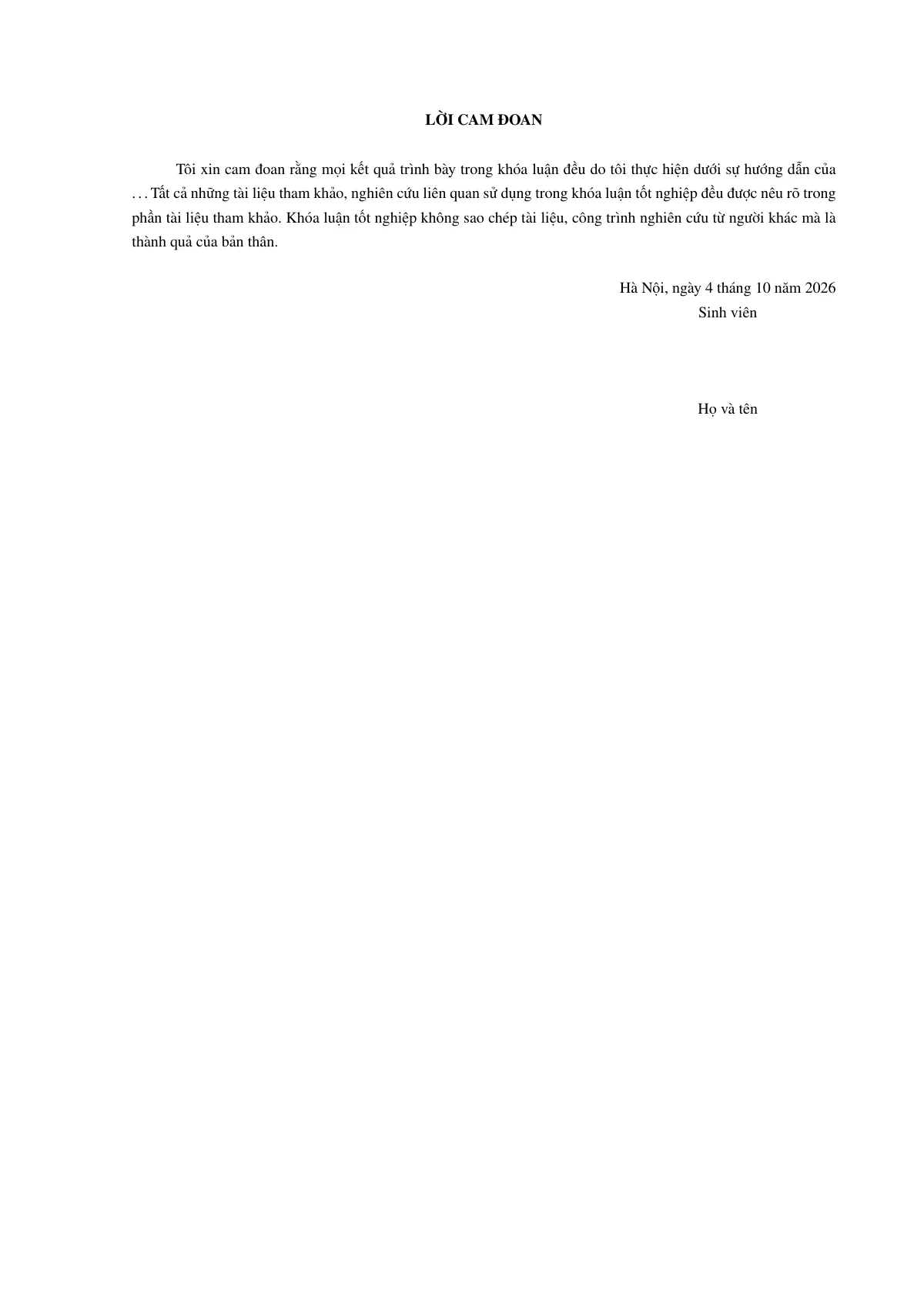 LaTeX-Vorlage VNU Bachelorarbeit (Vietnam National University, Hanoi), Seite 5 von 15