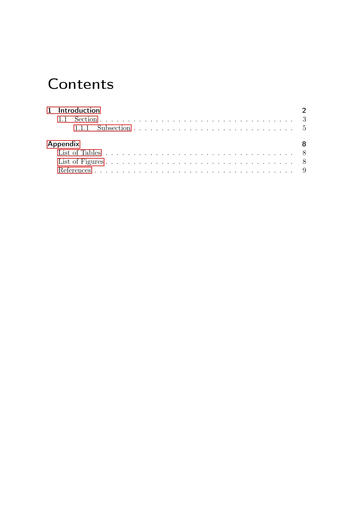 FH Kiel bachelor's thesis, computer science LaTeX template, page 5 of 13