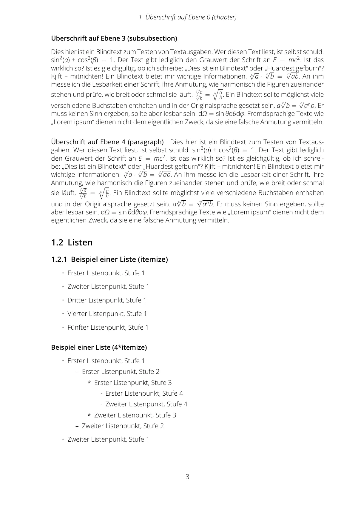 Modèle LaTeX Rapport avec chapitres de la TU Dresden, TUD-Script, page 3 sur 4
