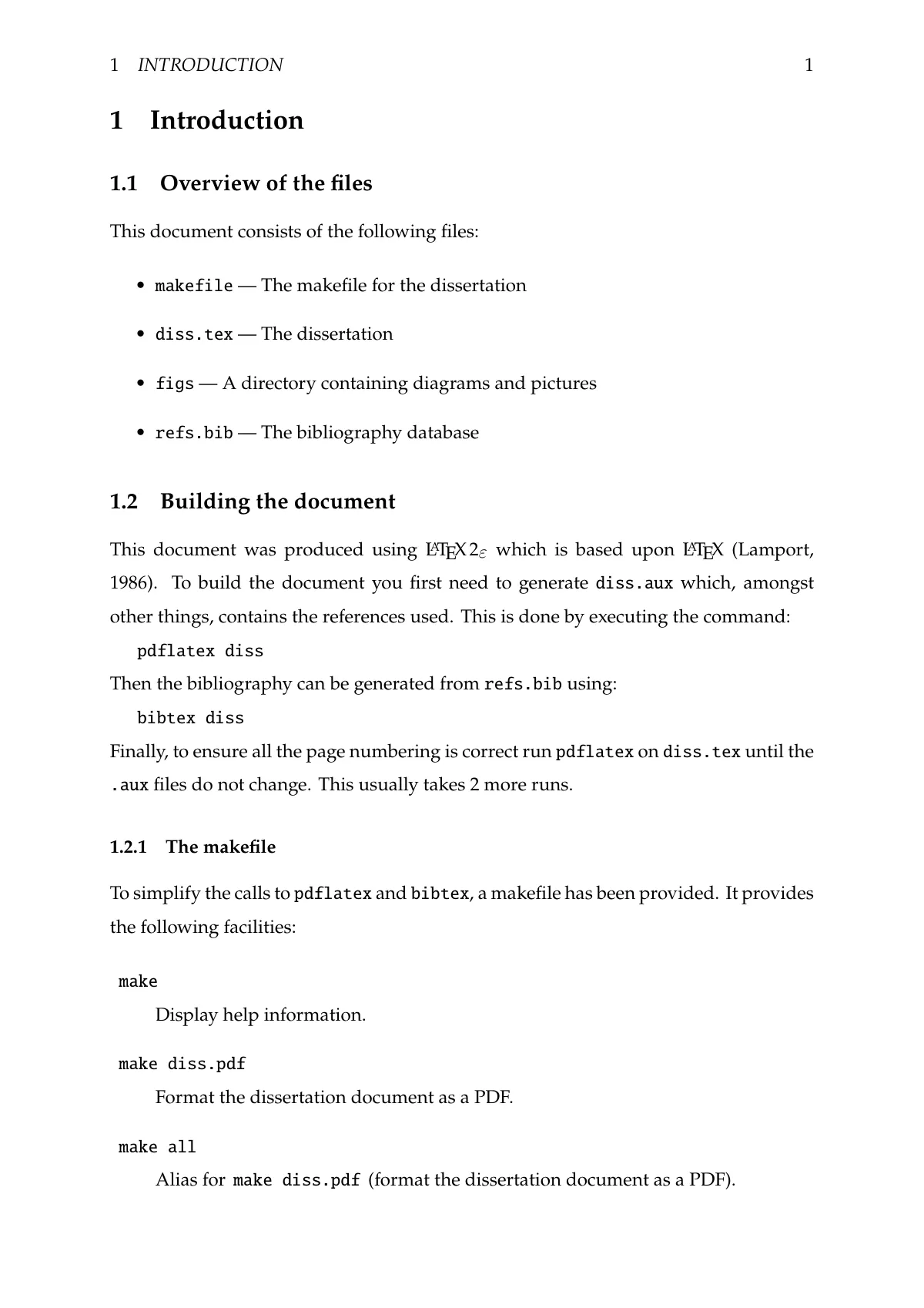 LaTeX-mallen Cambridge Economics Tripos Part IIB-avhandling, sida 2 av 9