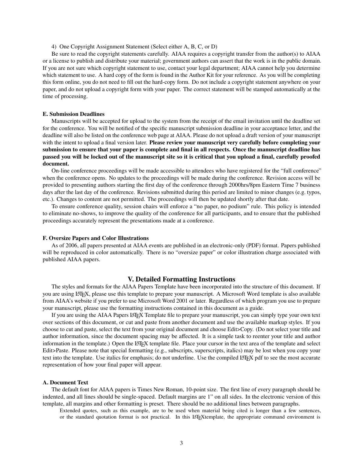 Plantilla de LaTeX Artículo de conferencia técnica AIAA, página 3 de 7