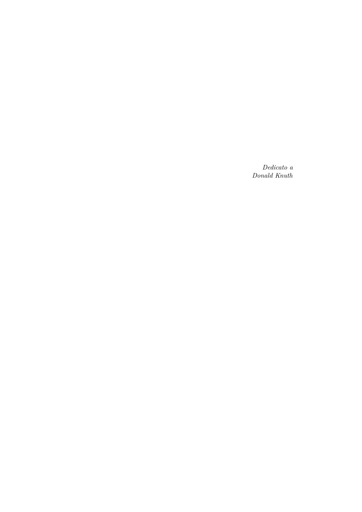LaTeX-Vorlage University of Florence Masterarbeit, Italienisch, Seite 3 von 28