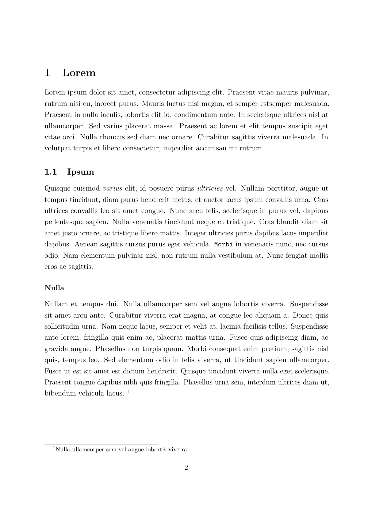 University assignment with title page LaTeX template, page 3 of 5