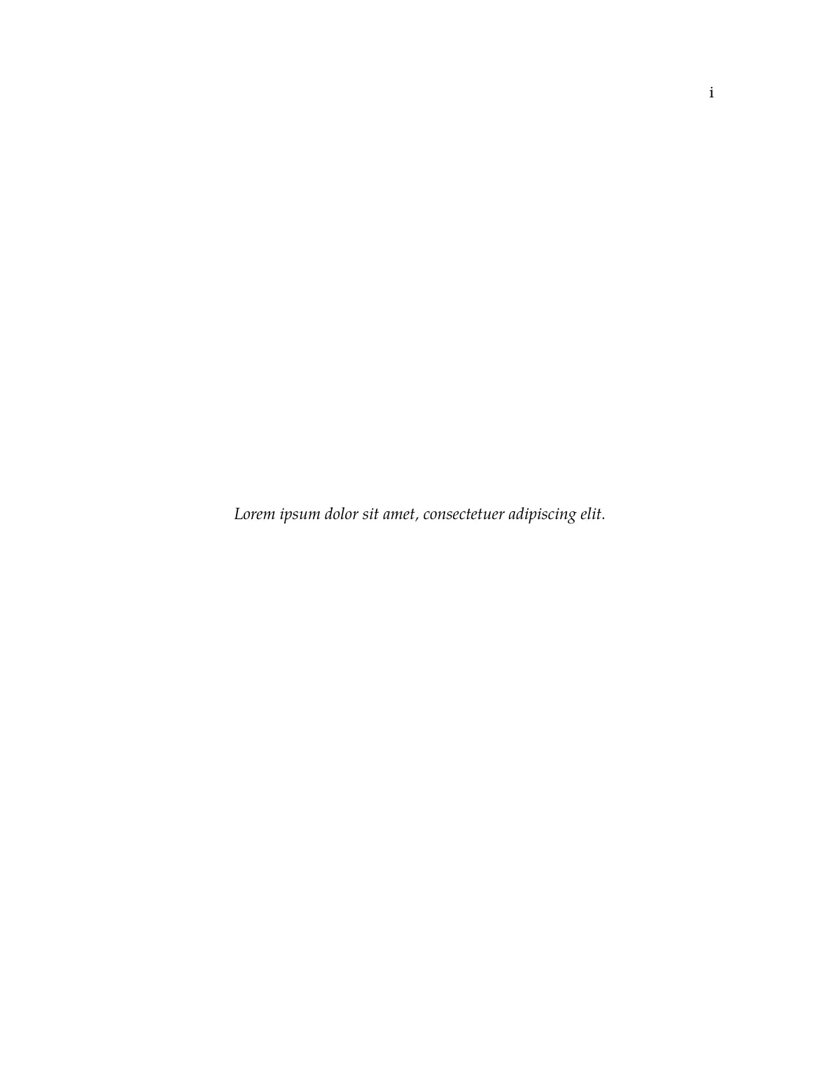 University of Wisconsin–Madison dissertation LaTeX template, page 3 of 20