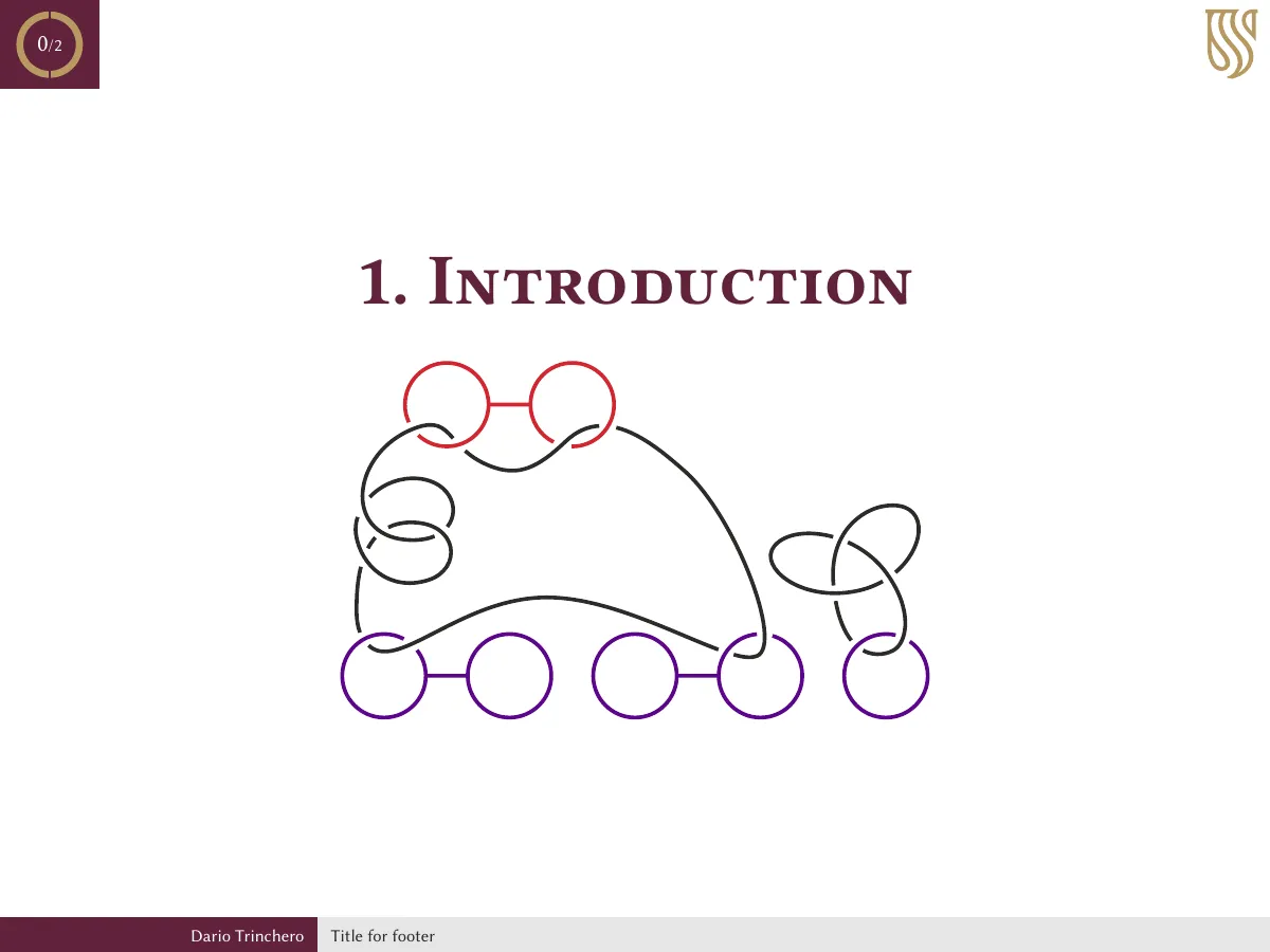 LaTeX-mallen Stellenbosch University Beamer presentation, sida 3 av 6