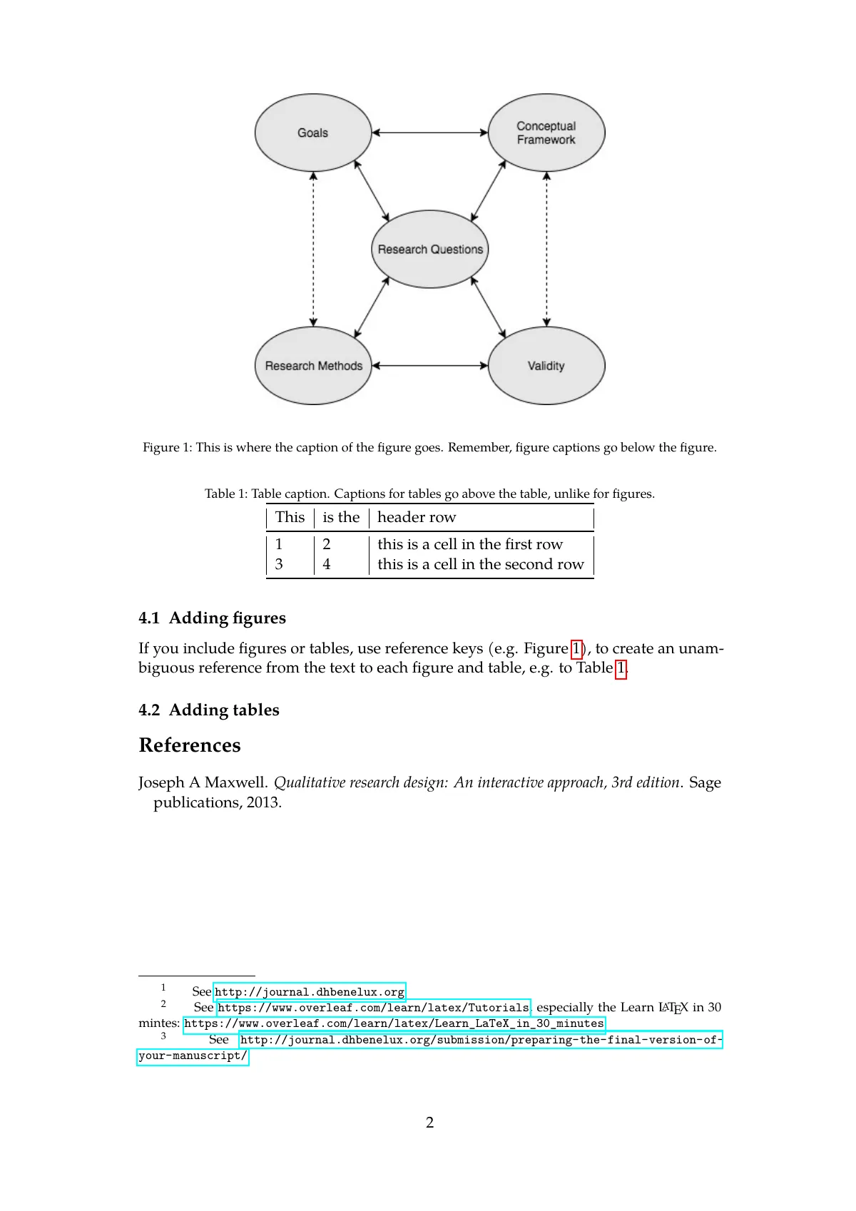 LaTeX-Vorlage DH Benelux Zeitschriftenartikel, Seite 2 von 2