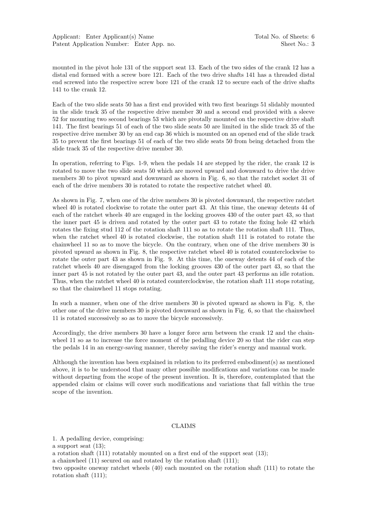 LaTeX-mallen Europeisk patentansökan, sida 3 av 6