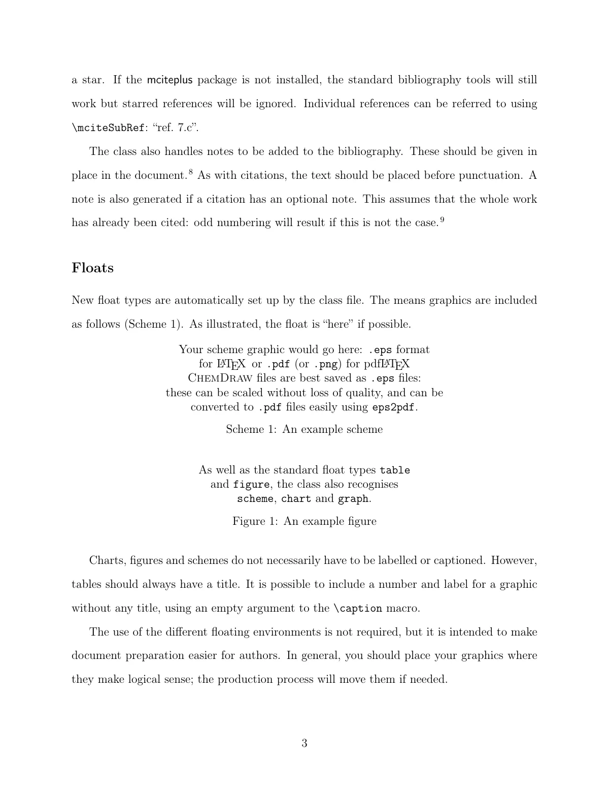 American Chemical Society article (achemso) LaTeX template, page 3 of 8