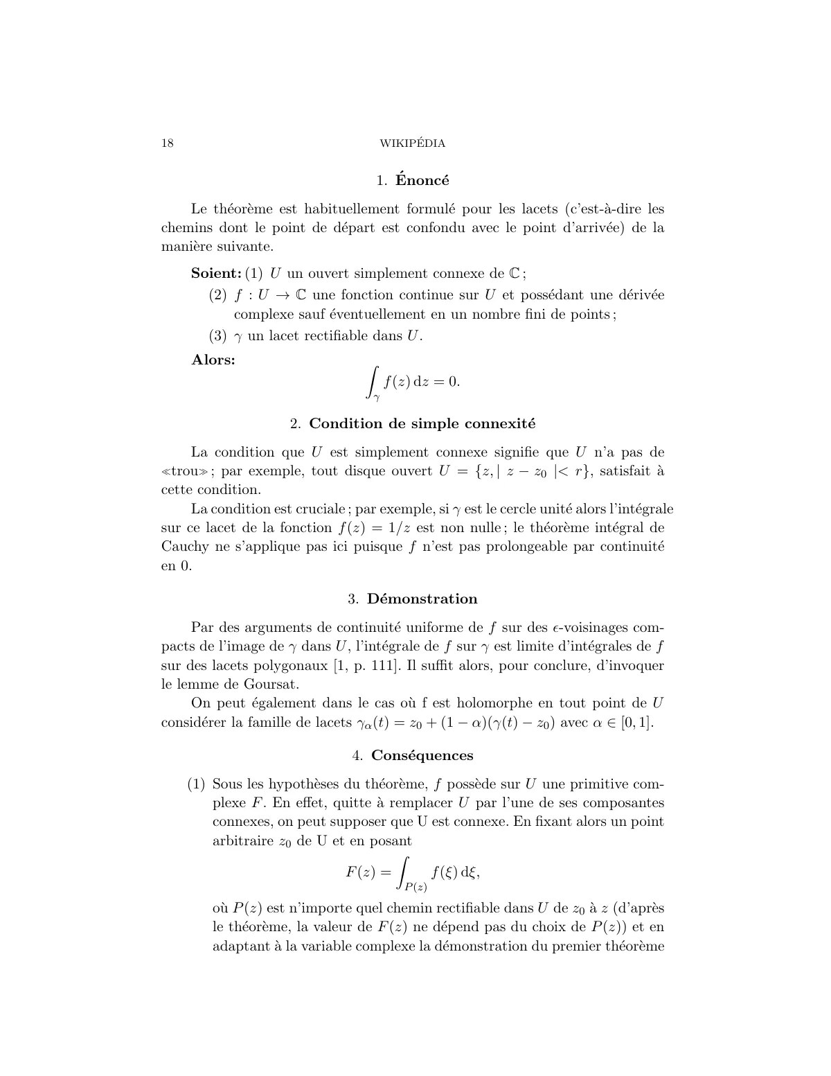 Annals of Mathematics article in French (aomart) LaTeX template, page 2 of 4