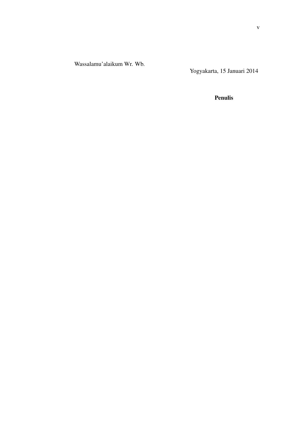 Gadjah Mada University undergraduate thesis (Skripsi) LaTeX template, page 5 of 25