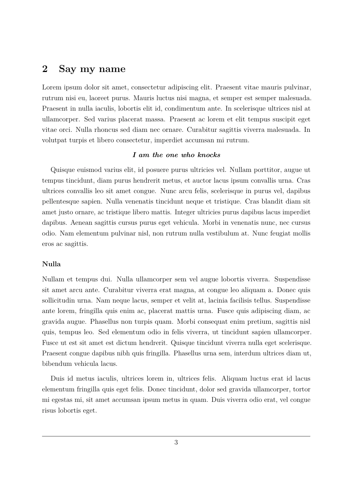 University assignment with title page LaTeX template, page 4 of 5