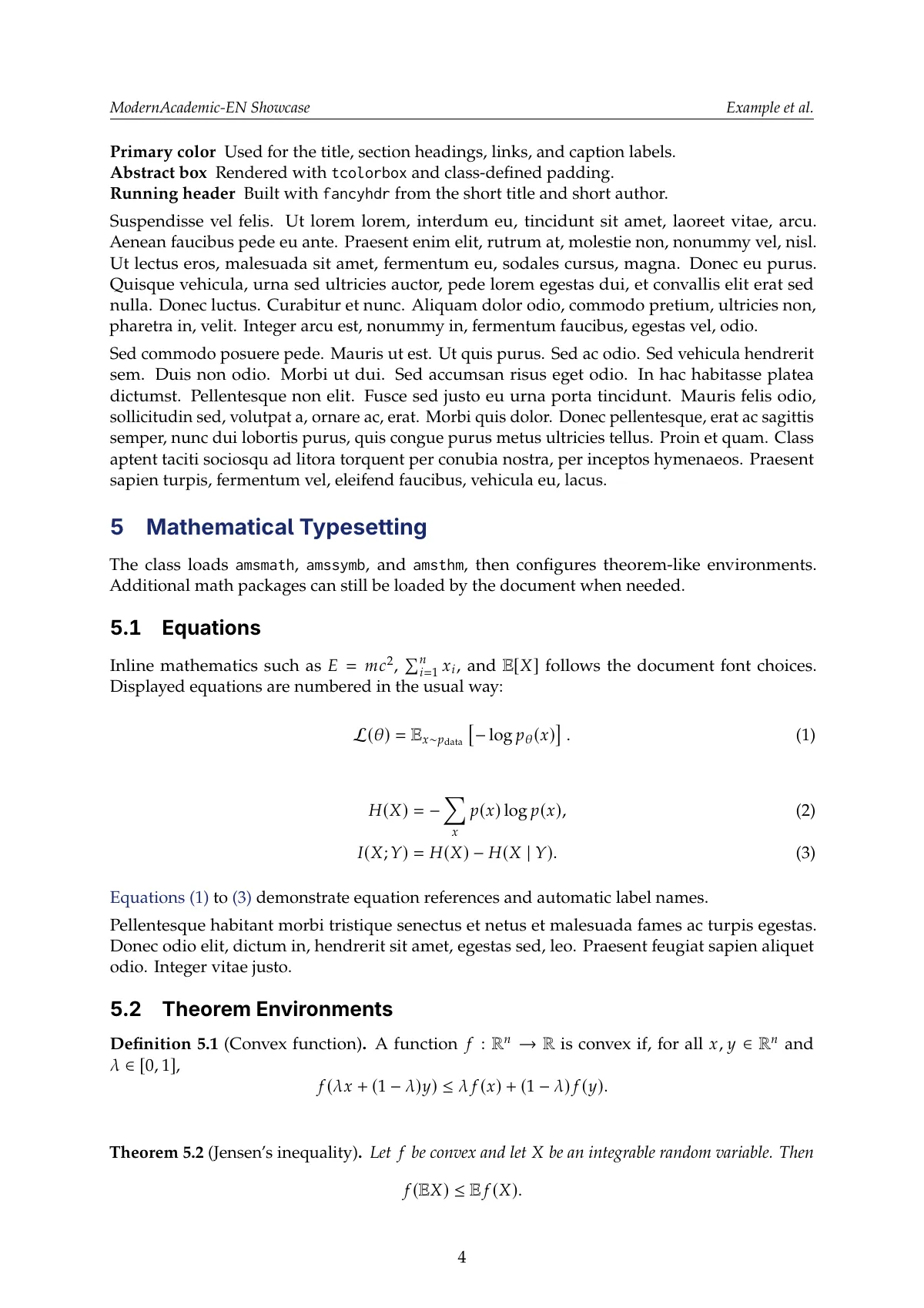 ModernAcademic compact paper (English) LaTeX template, page 4 of 8