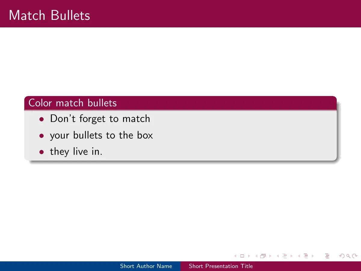 New Mexico State University Beamer theme LaTeX template, page 4 of 4