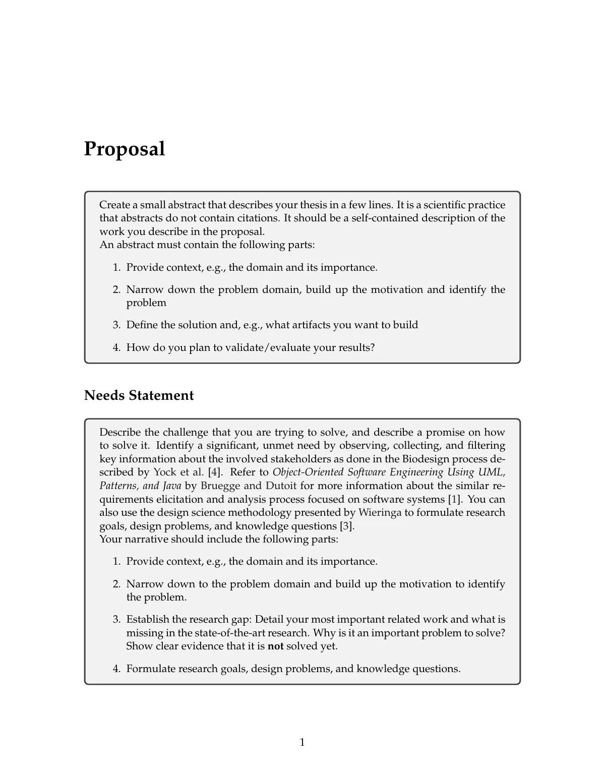 Stanford Biodesign research proposal LaTeX template, page 2 of 6