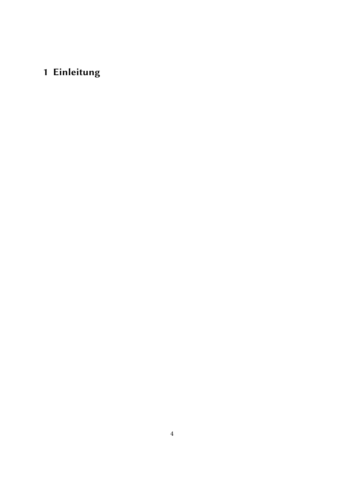 Modèle LaTeX Thèse et mémoire en allemand avec page de garde et déclaration, page 4 sur 4