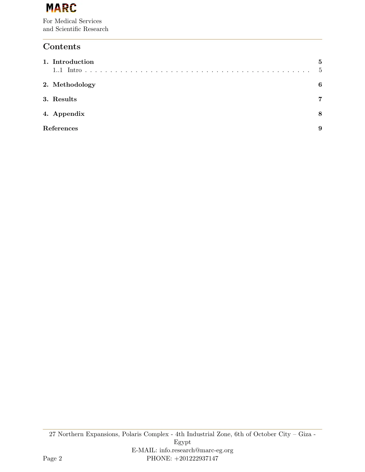 Bioinformatics lab report with signature page LaTeX template, page 2 of 9