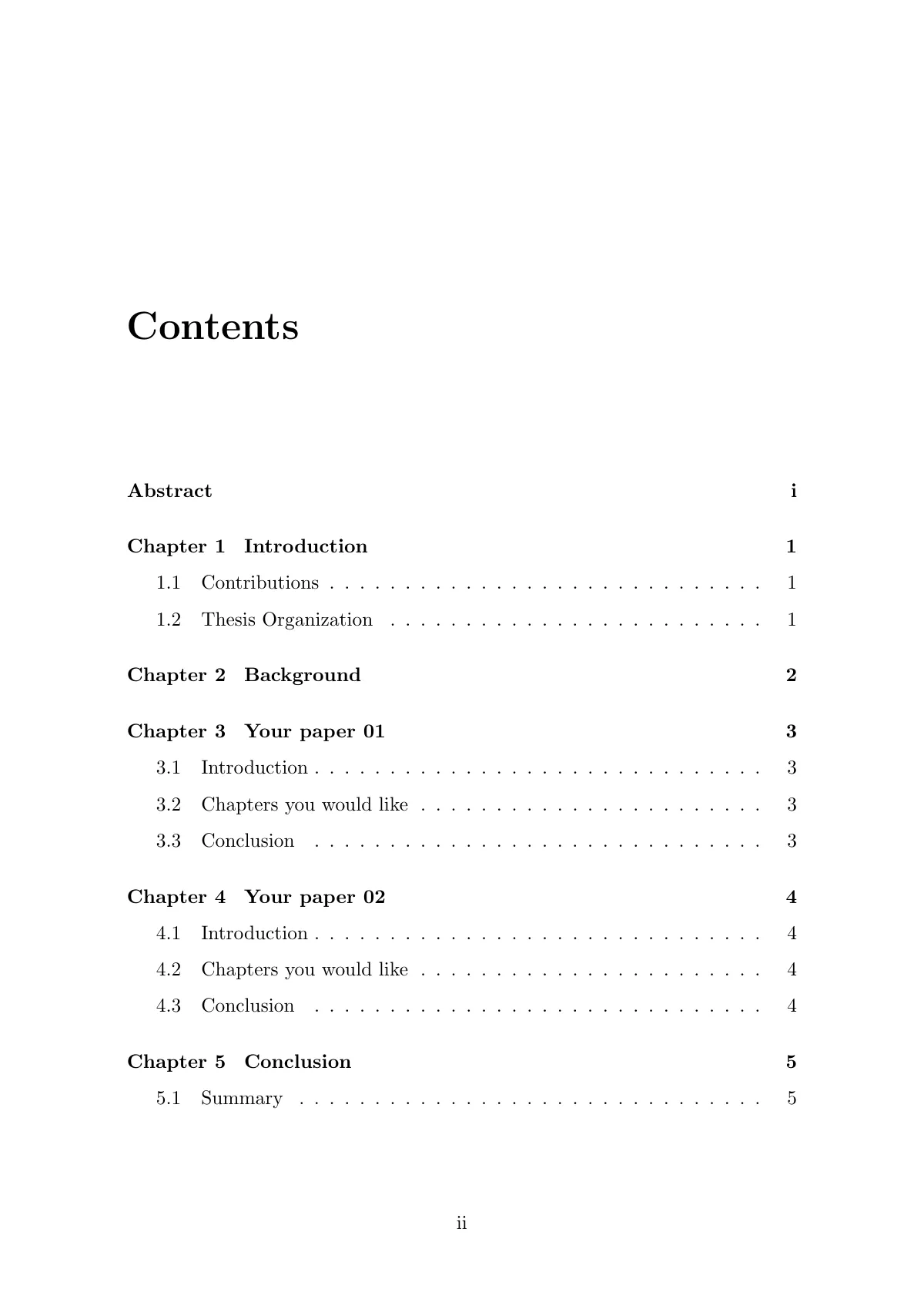 Seoul National University CSE PhD thesis LaTeX template, page 5 of 16