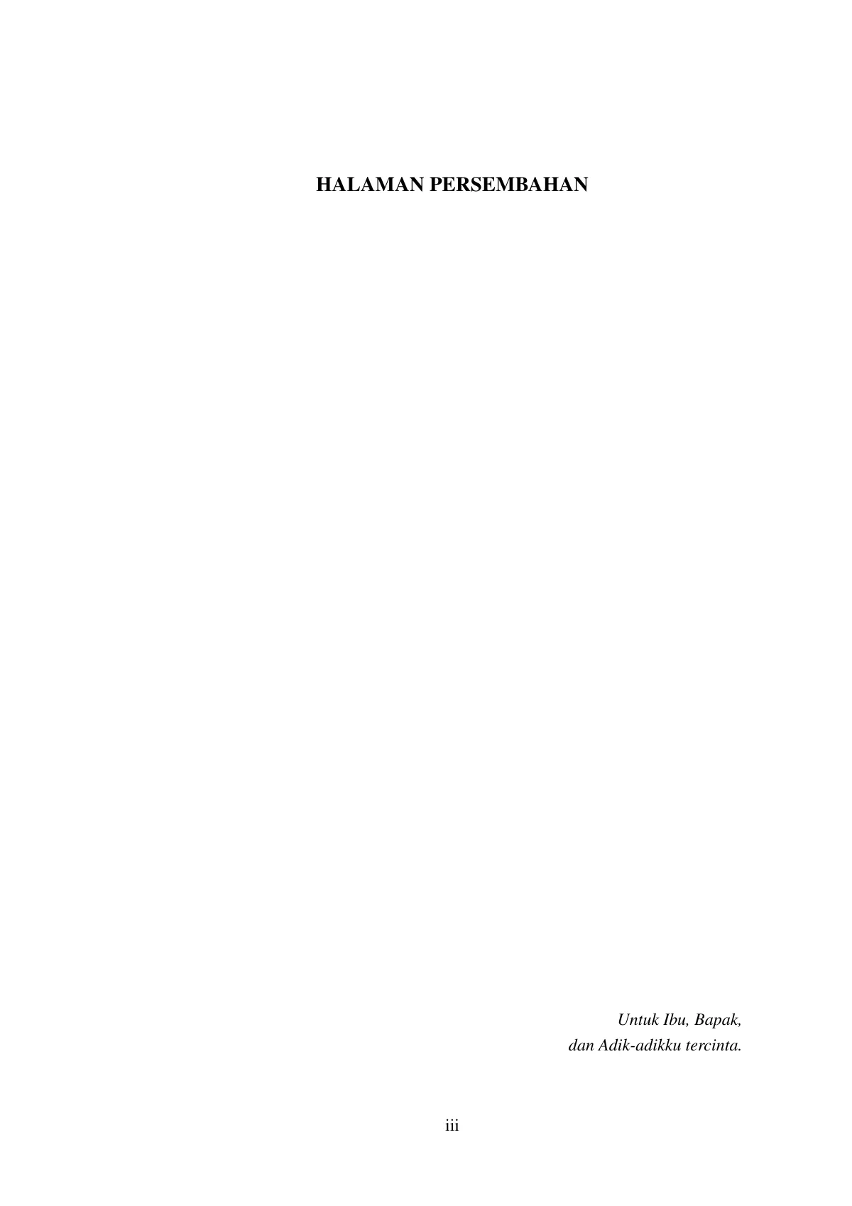 Gadjah Mada University undergraduate thesis (Skripsi) LaTeX template, page 3 of 25