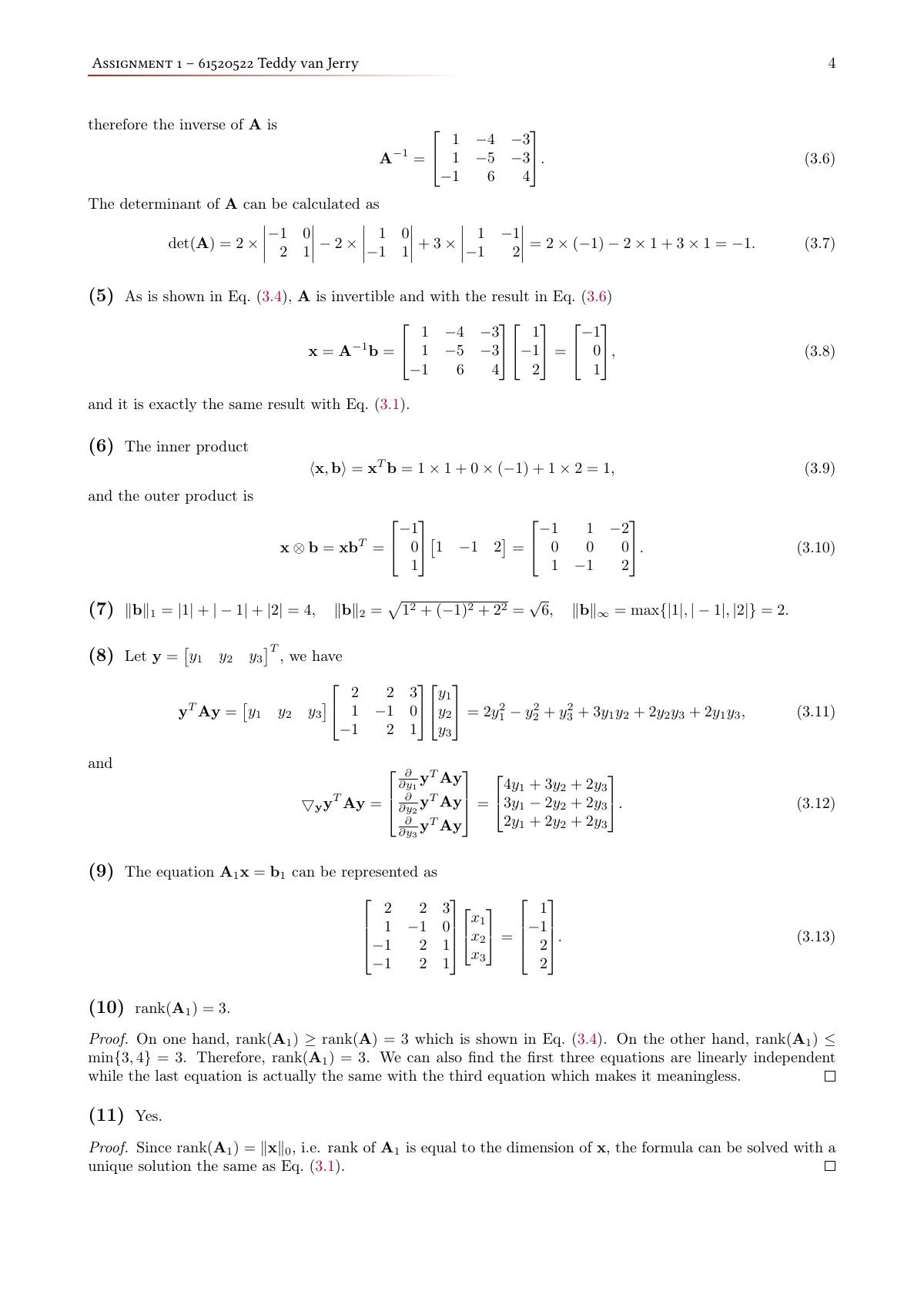 Southeast University machine learning assignment LaTeX template, page 4 of 4