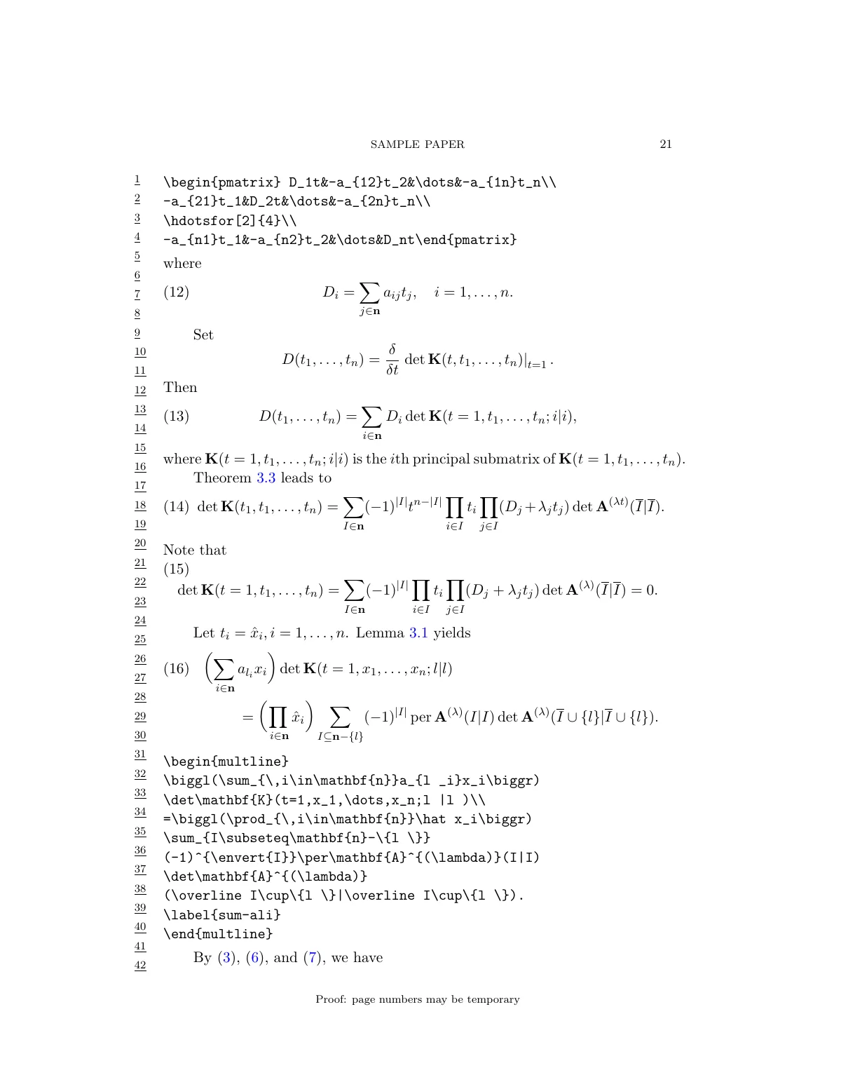 Annals of Mathematics sample paper with appendix LaTeX template, page 5 of 29