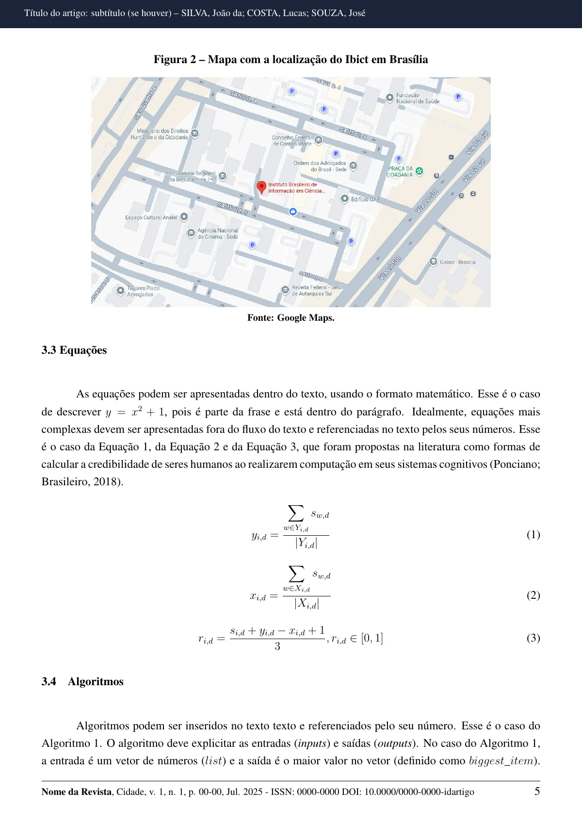 ABNT article for academic journals LaTeX template, page 5 of 9