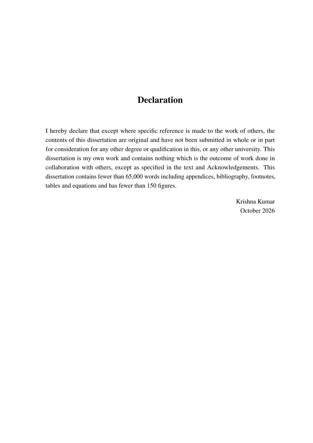 University of Cambridge Engineering PhD thesis LaTeX template, page 5 of 39