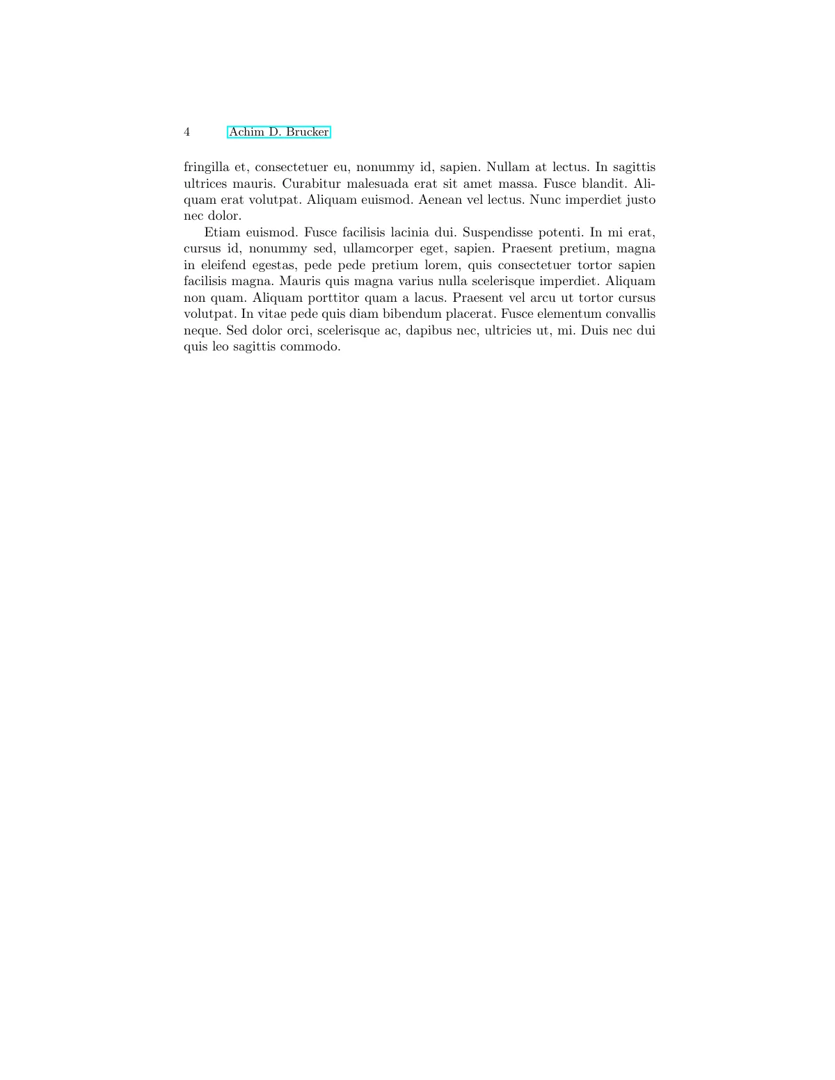 LaTeX-Vorlage Springer LNCS-Beitrag mit Hinweisen zum Einreichungsstatus, Seite 4 von 4