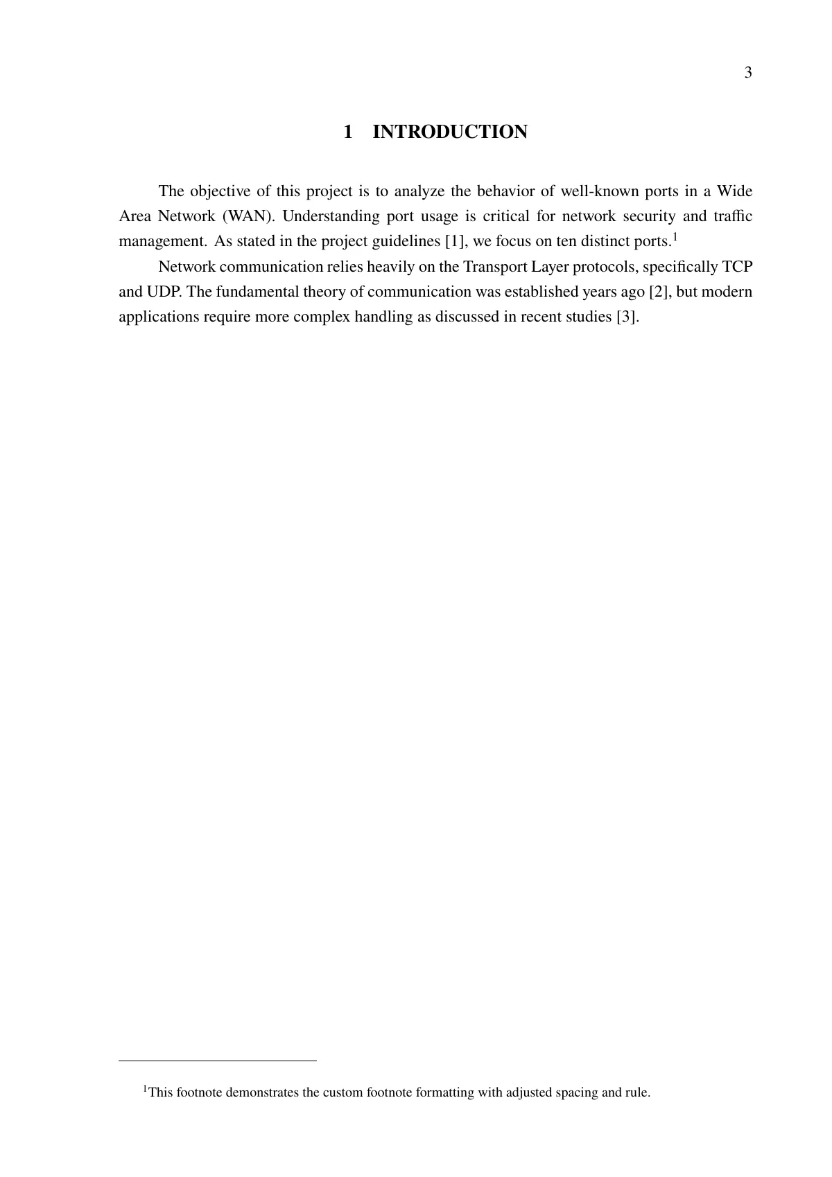 LaTeX-Vorlage Technischer Bericht, Kadir Has University, Seite 3 von 11