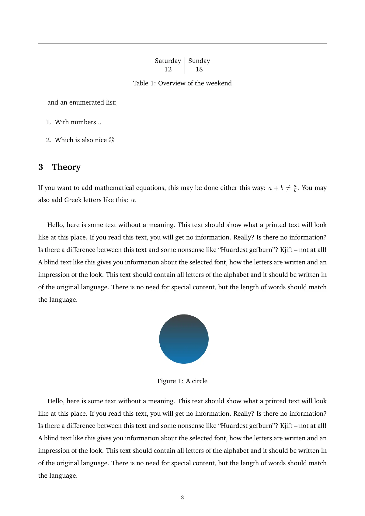 Academic paper LaTeX template, page 3 of 7