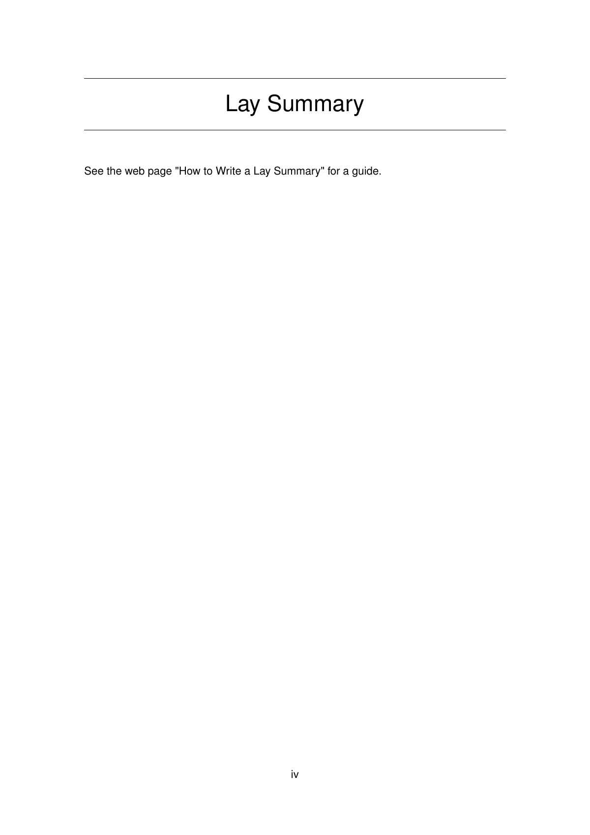 University of Edinburgh PhD thesis LaTeX template, page 4 of 17
