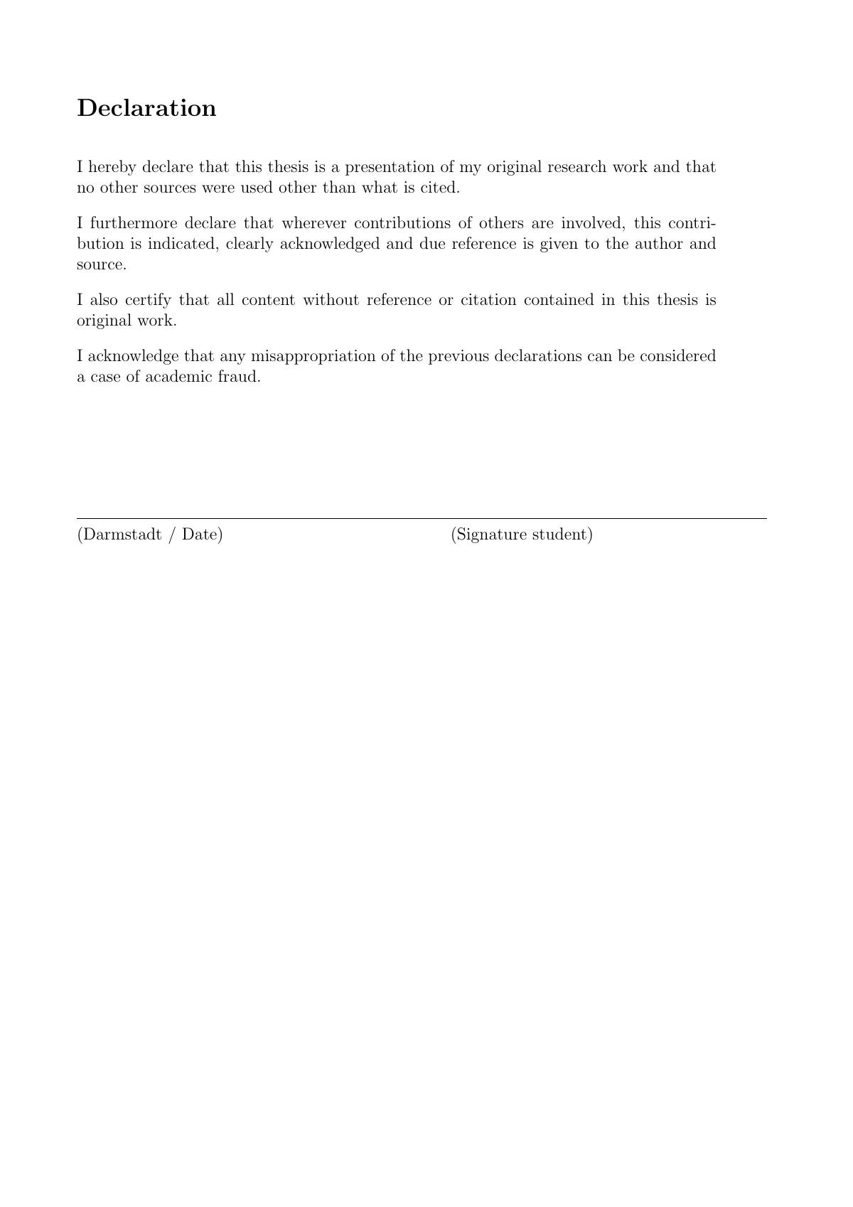 LaTeX-Vorlage Thesis flyleaf, Darmstadt University, Seite 4 von 5