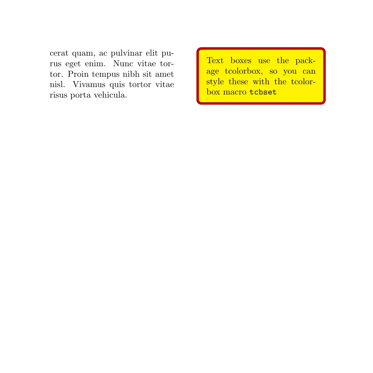 Plantilla de LaTeX Ejemplo de diseño de texto a dos páginas, clase pagelayout, página 2 de 2