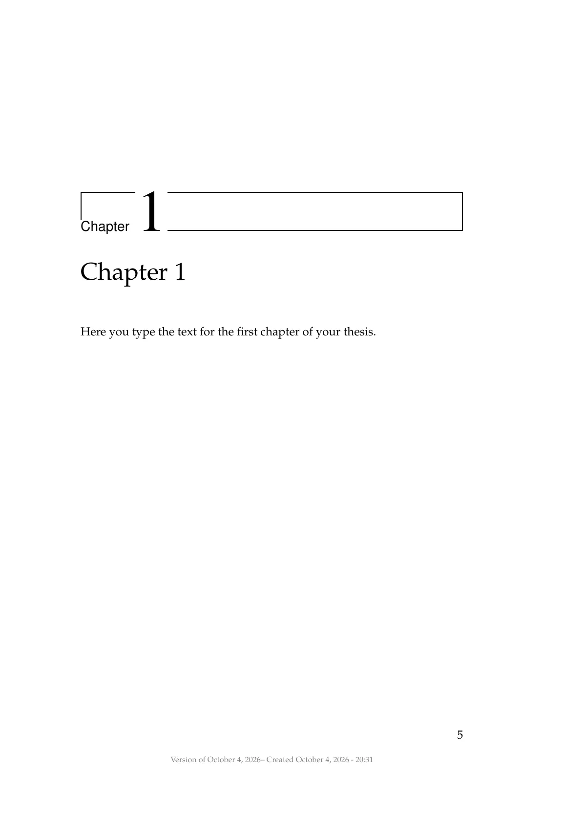 Leiden Institute of Physics thesis, minimal LaTeX template, page 5 of 5