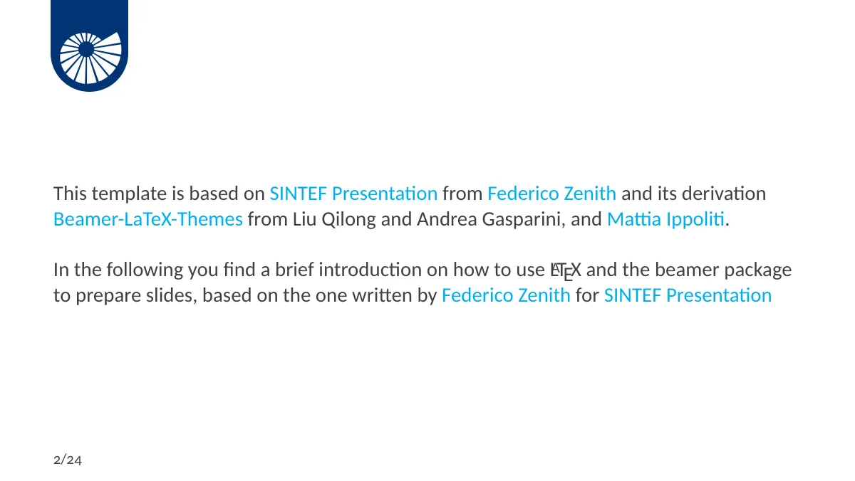 Plantilla de LaTeX Mathematics department presentation, Pisa, página 2 de 27
