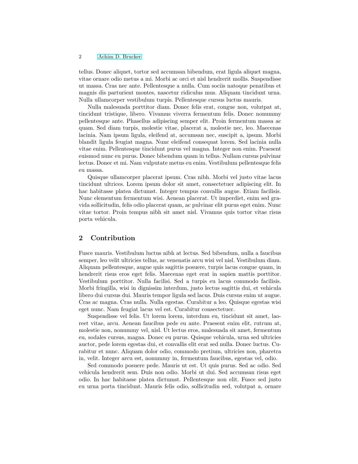 LaTeX-Vorlage Springer LNCS-Beitrag mit Hinweisen zum Einreichungsstatus, Seite 2 von 4