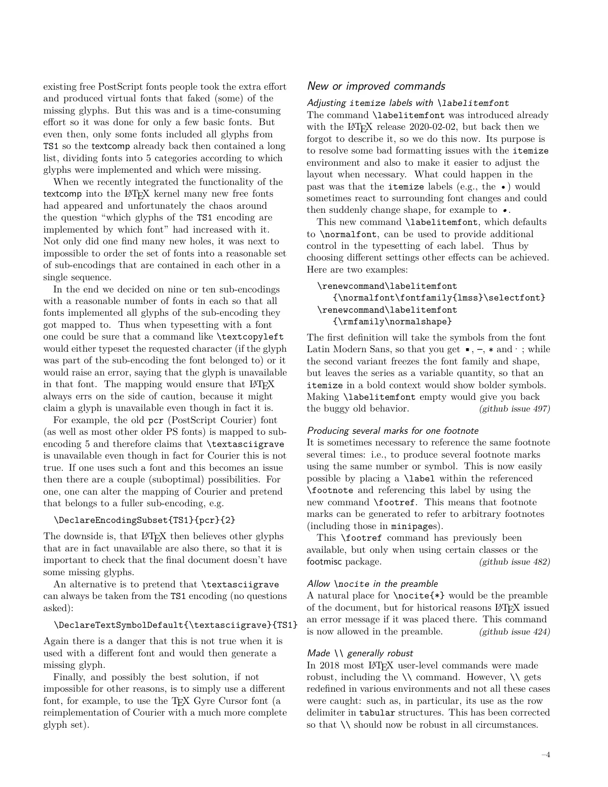 book: A class for typesetting books (ltnews33) LaTeX template, page 4 of 6