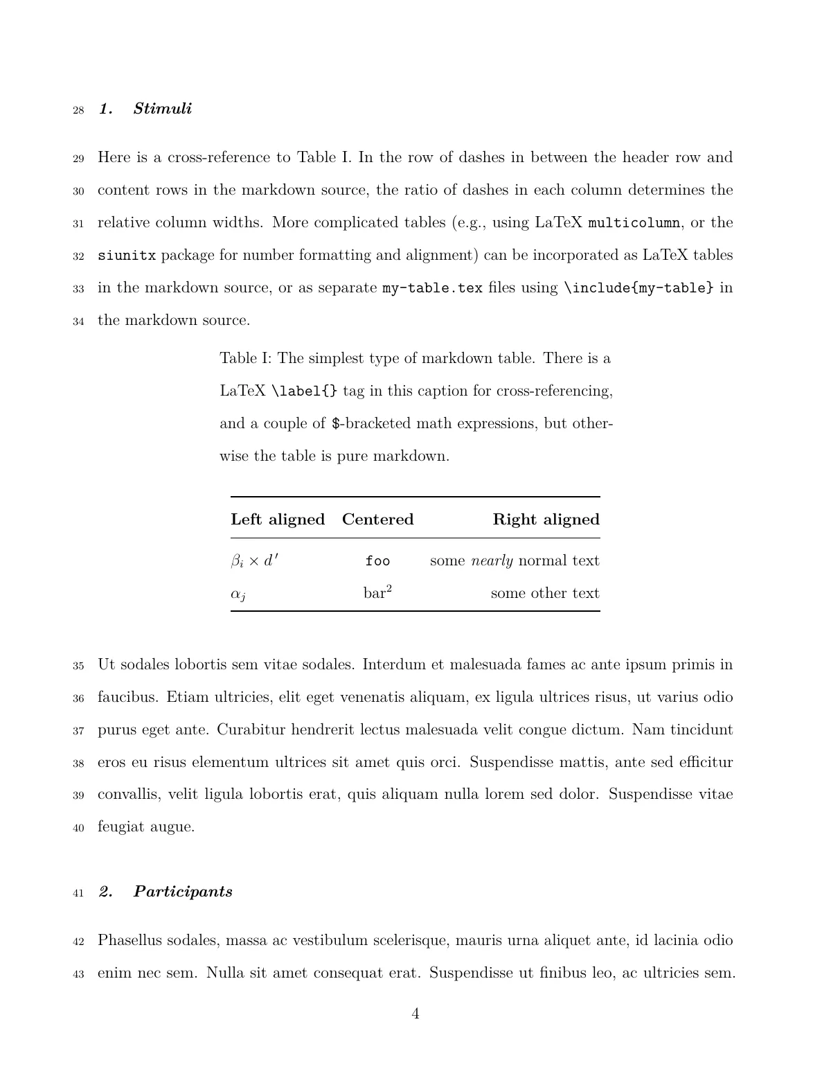 LaTeX-Vorlage JASA submission, Markdown-friendly, Seite 4 von 9