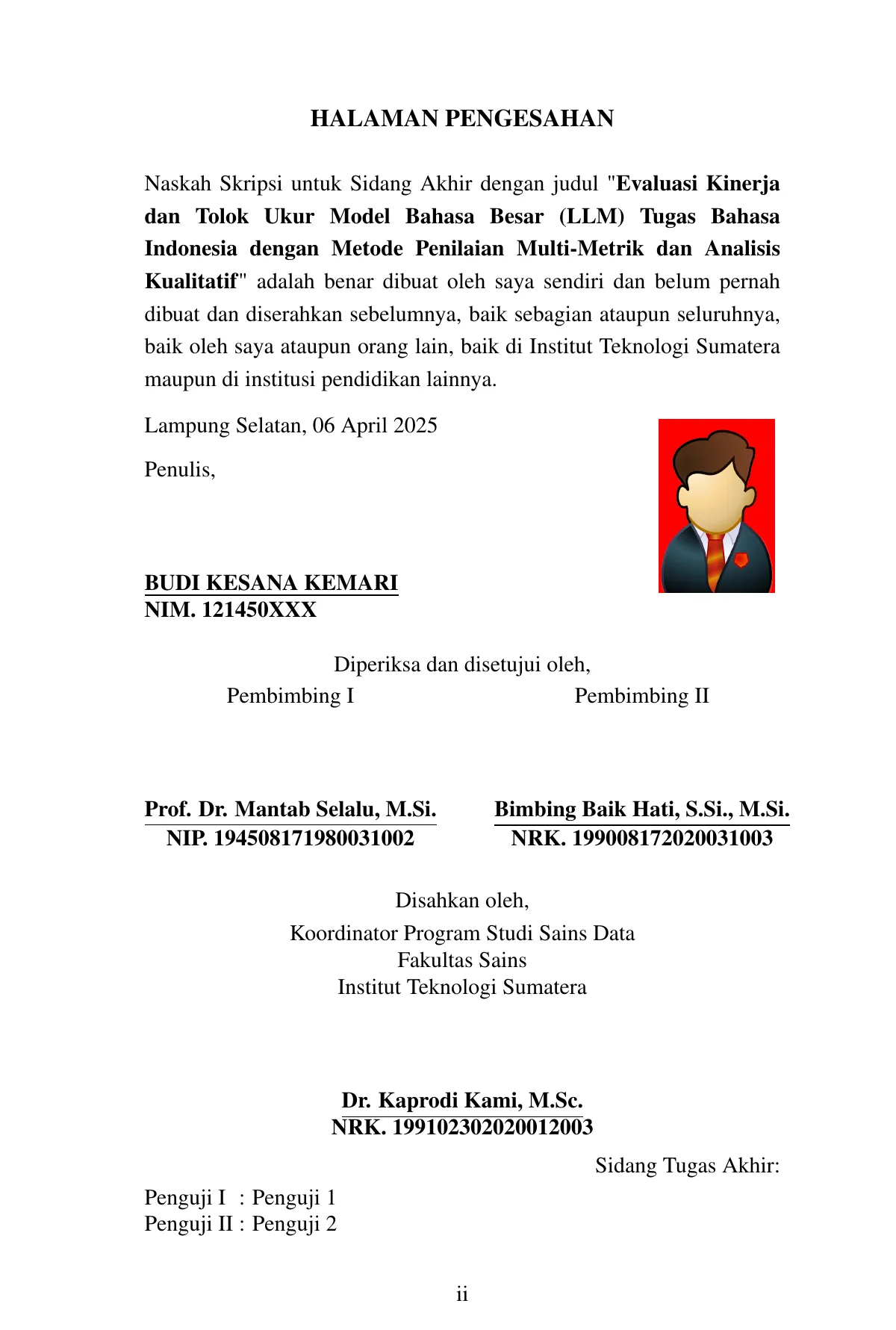 Plantilla de LaTeX Proyecto final de ciencia de datos de Itera (indonesio), página 3 de 37