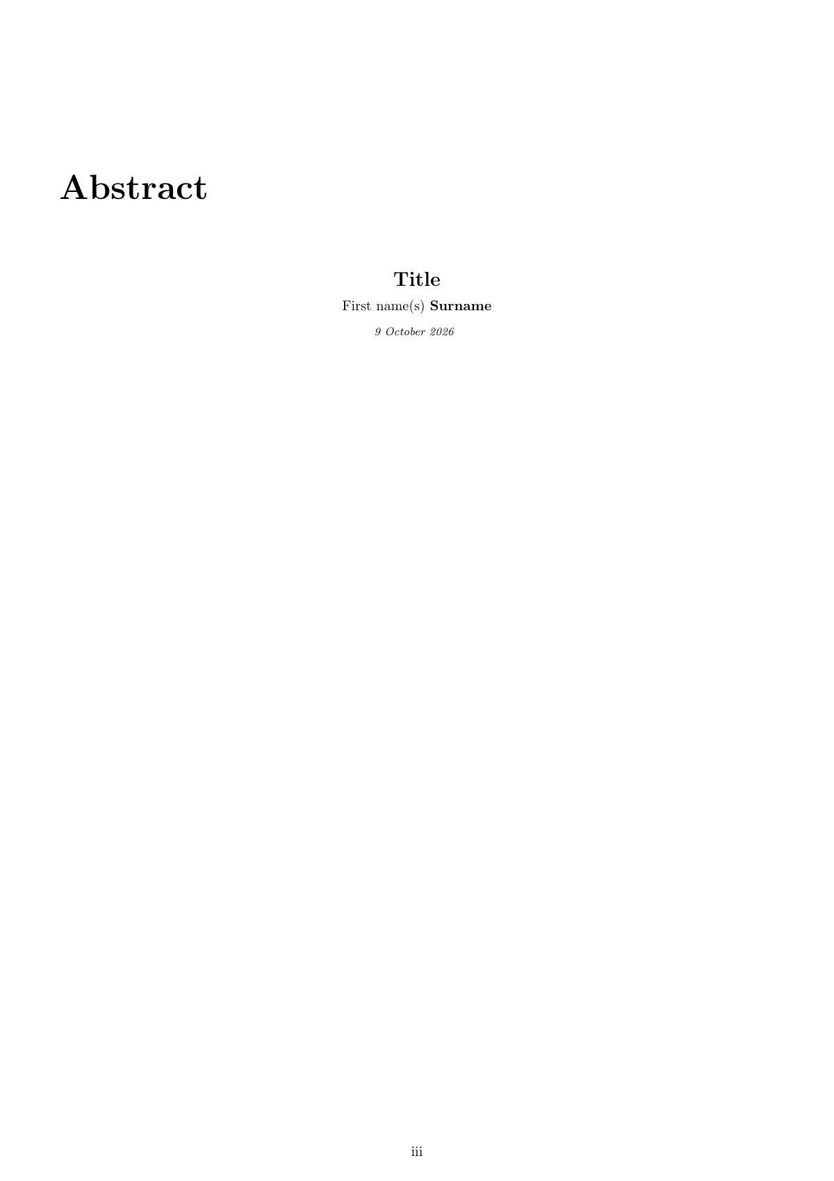 Research proposal, University of Cape Town LaTeX template, page 4 of 19