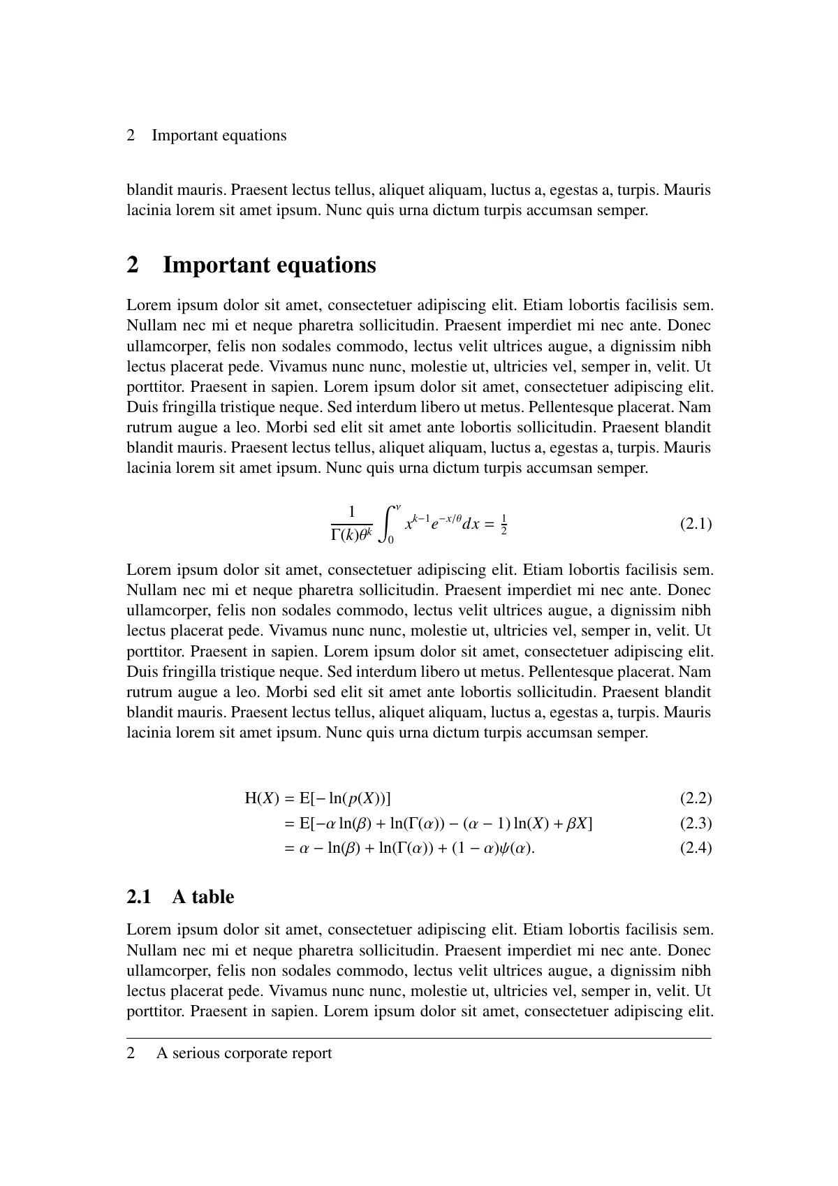 Norwegian report with abstract and listings LaTeX template, page 2 of 4